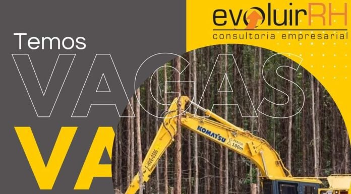 OPERADOR COLHEITA FLORESTAL I – EVOLUIR RH