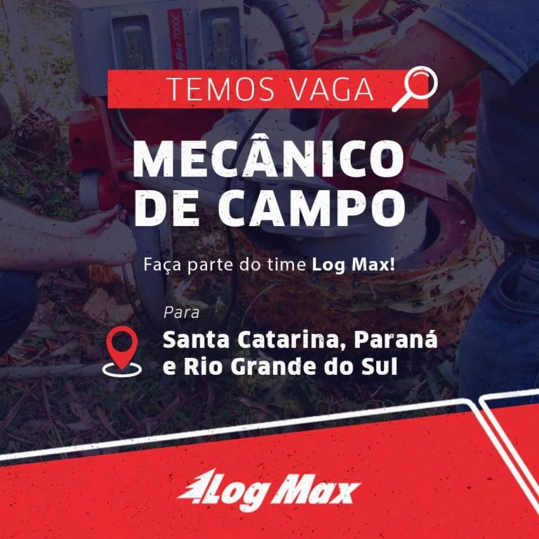 LOG Max contrata novos talentos para trabalhar na área mecânica nos estados de Santa Catarina, Paraná e Rio Grande do Sul