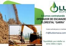 Vaga para operador de Garra