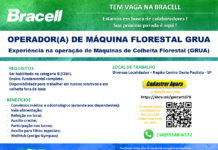 Bracell Contrata Operador de Grua